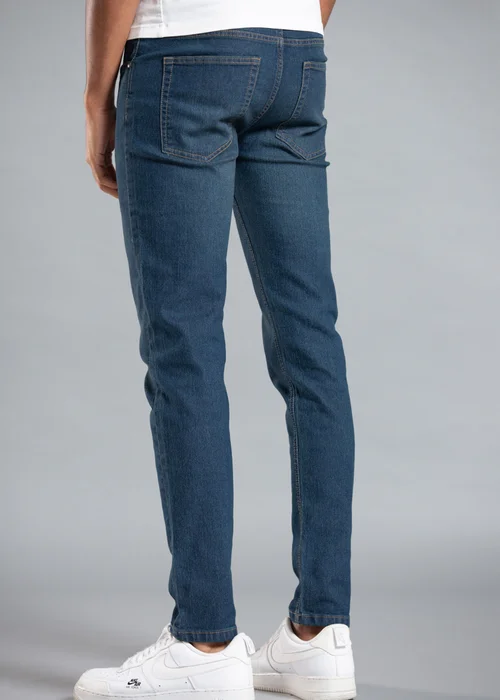 Tokyo Laundry Dark Blue Cotton Straight Leg Denim Jeans - 38/L30 Image 2