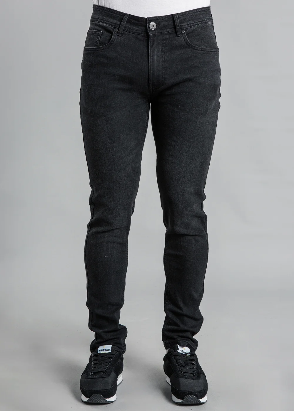 Tokyo Laundry Black Classic Slim Fit Denim Jeans - 30/L30 Image 3