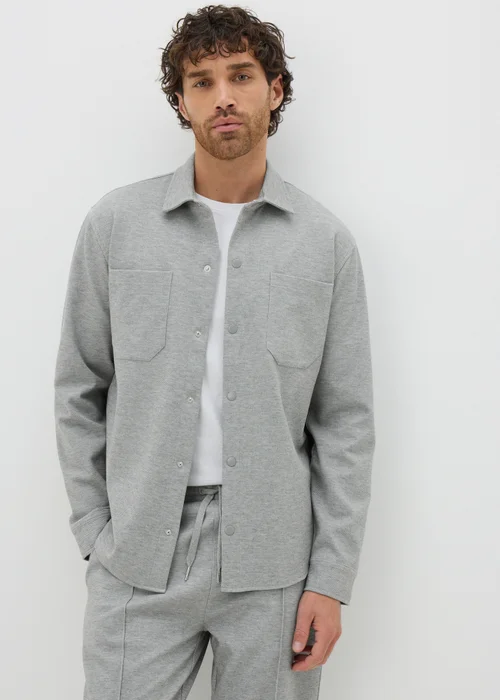 Grey Smart Co Ord Shacket - S Image 1