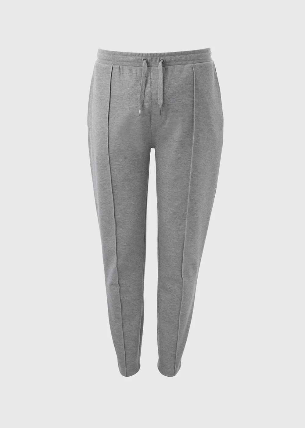 Grey Tapered Co Ord Jogging Bottoms - S Image 4