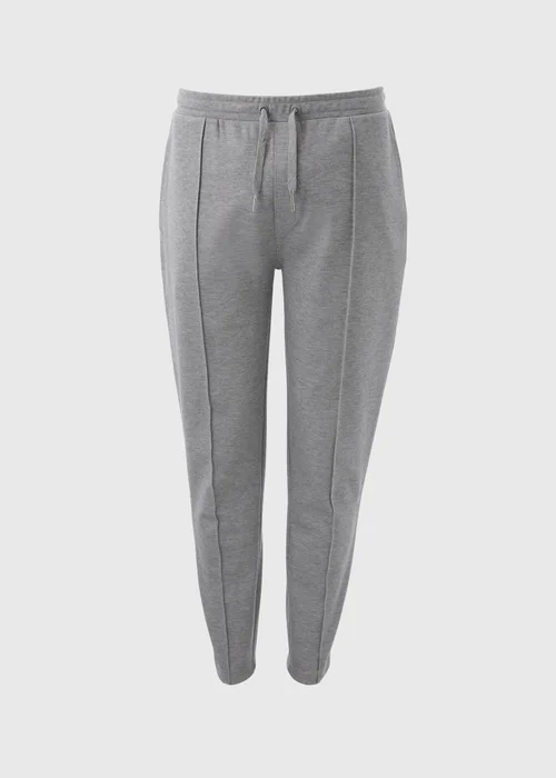 Grey Tapered Co Ord Jogging Bottoms - S Image 4