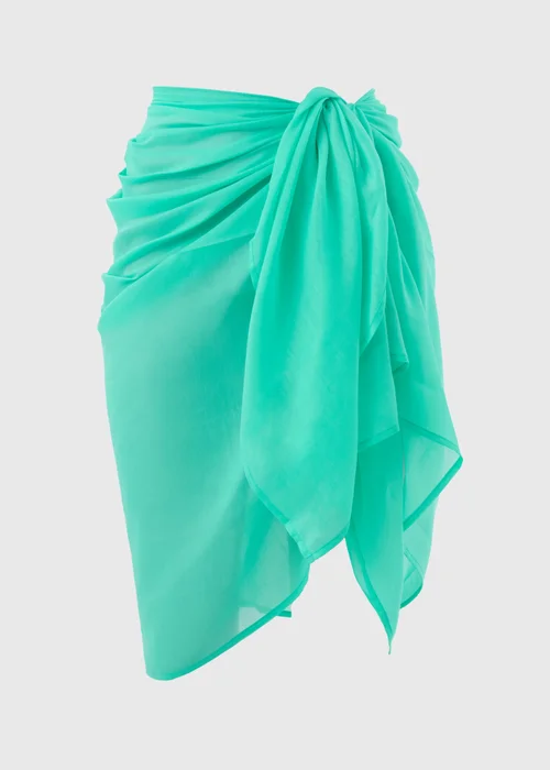 Green Sarong - One Size Image 2