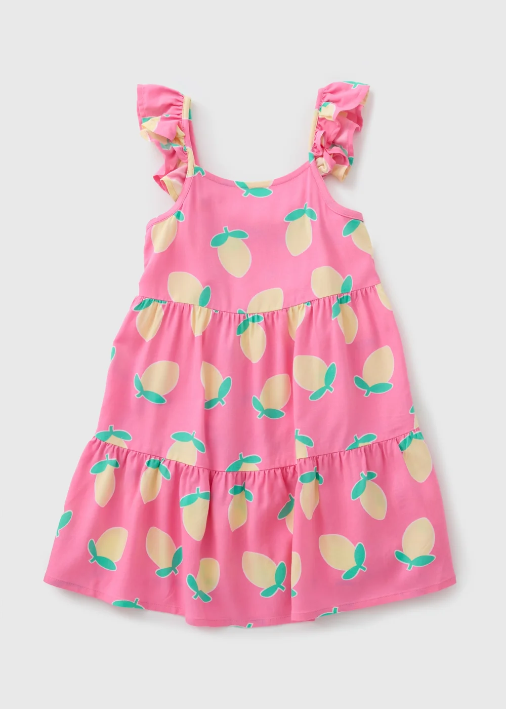 Girls Pink Lemon Dress (1-7yrs) - 1-1.5 Yrs Image 1