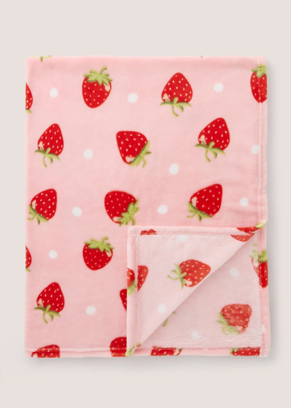 Strawberry Travel Blanket Image 2
