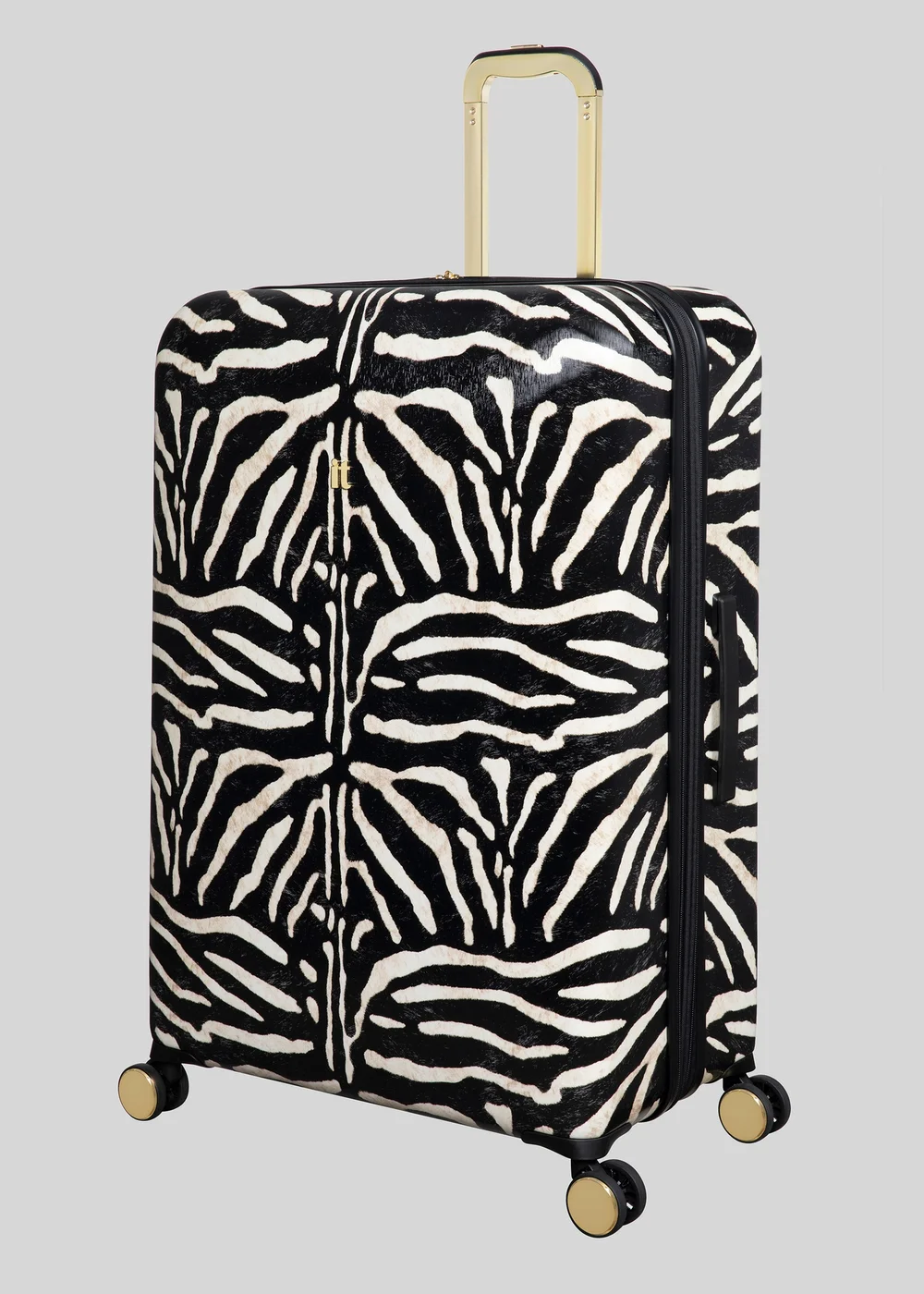 IT Luggage Sheen Zebra Hardshell Suitcase - VANITY Image 3