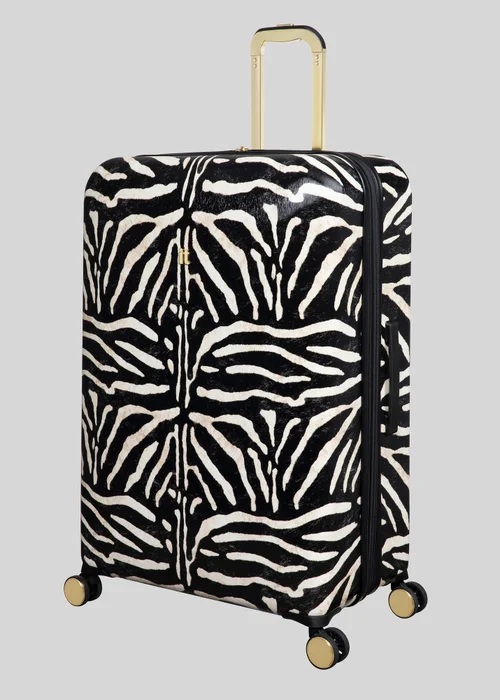 IT Luggage Sheen Zebra Hardshell Suitcase - VANITY Image 3