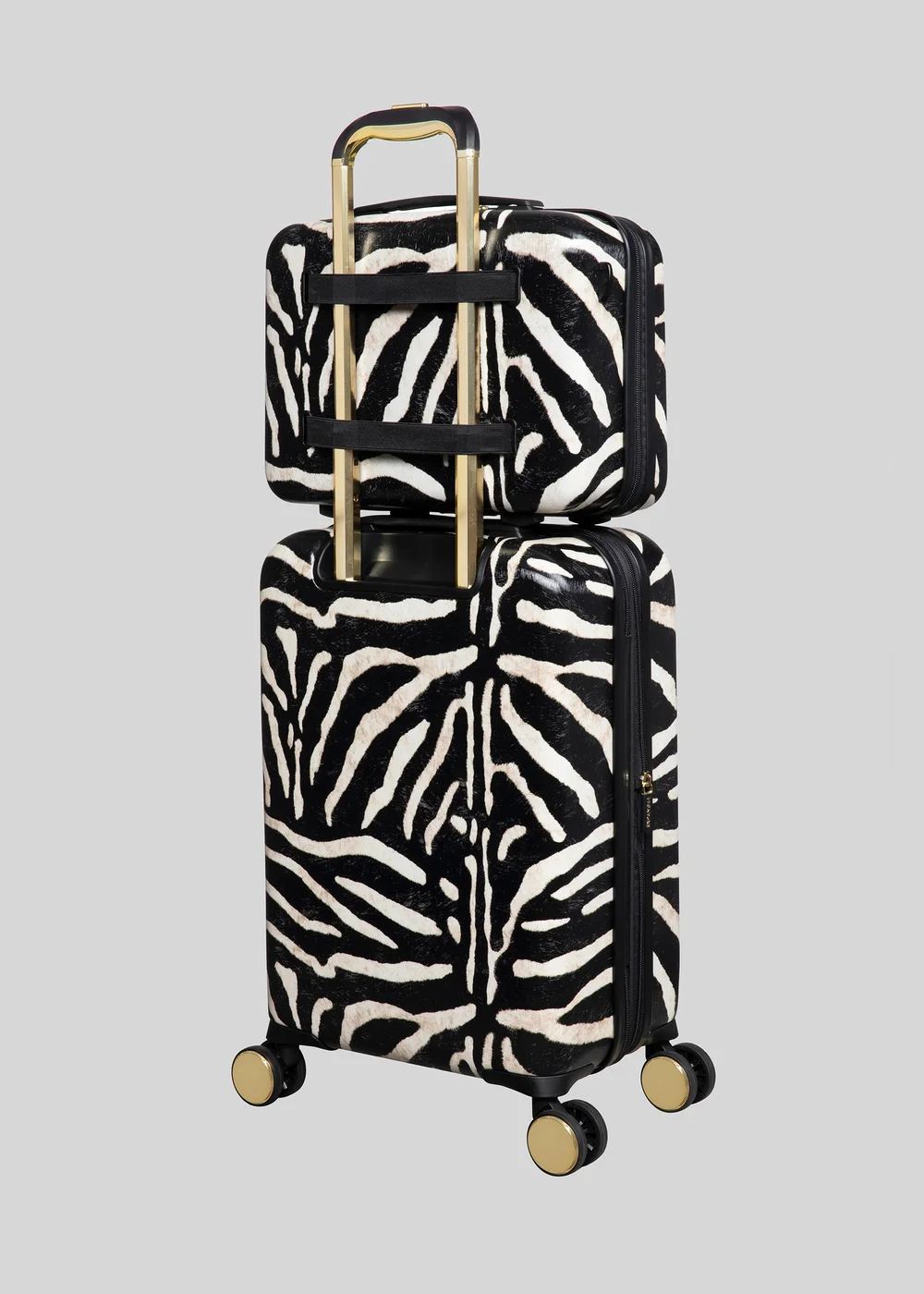 IT Luggage Sheen Zebra Hardshell Suitcase - VANITY Image 5