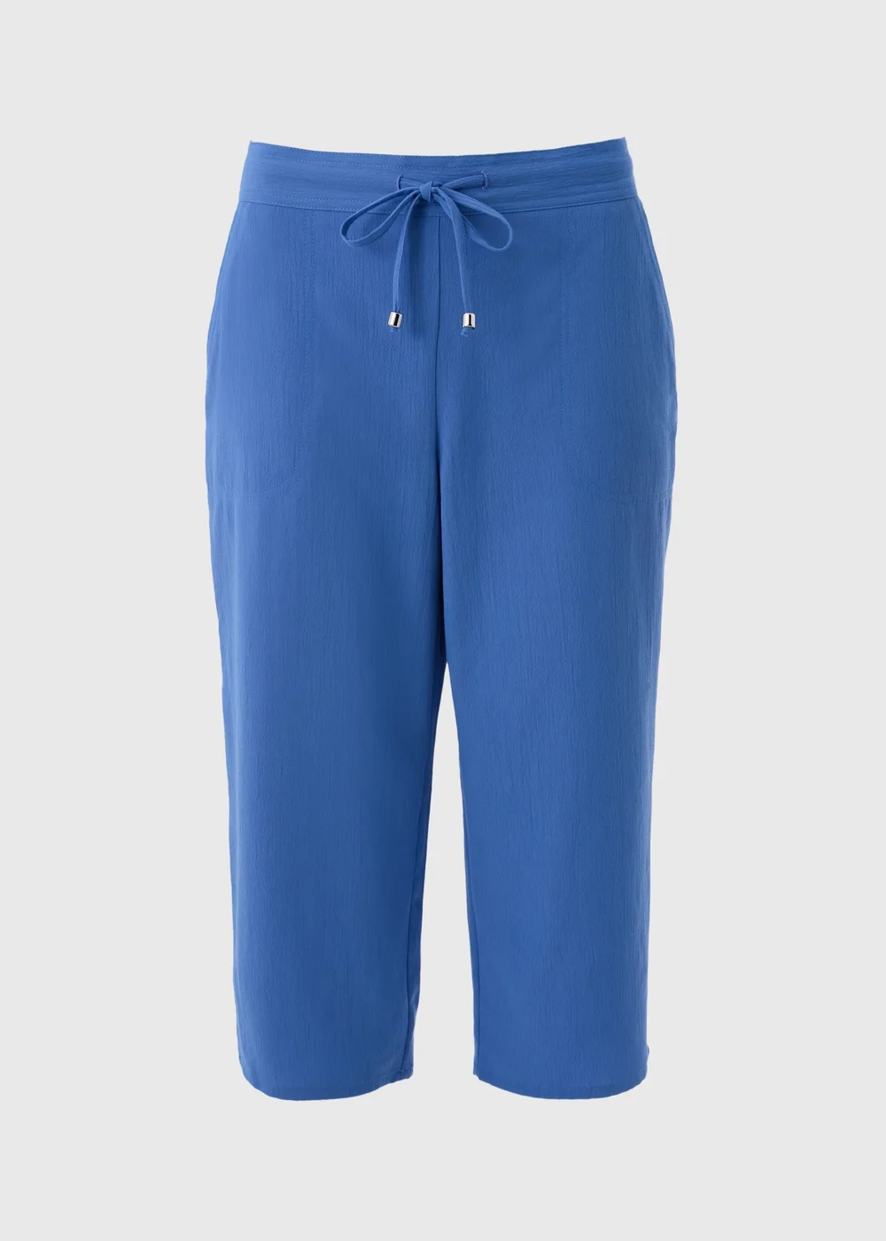 Blue Cropped Trousers - 8 Image 3