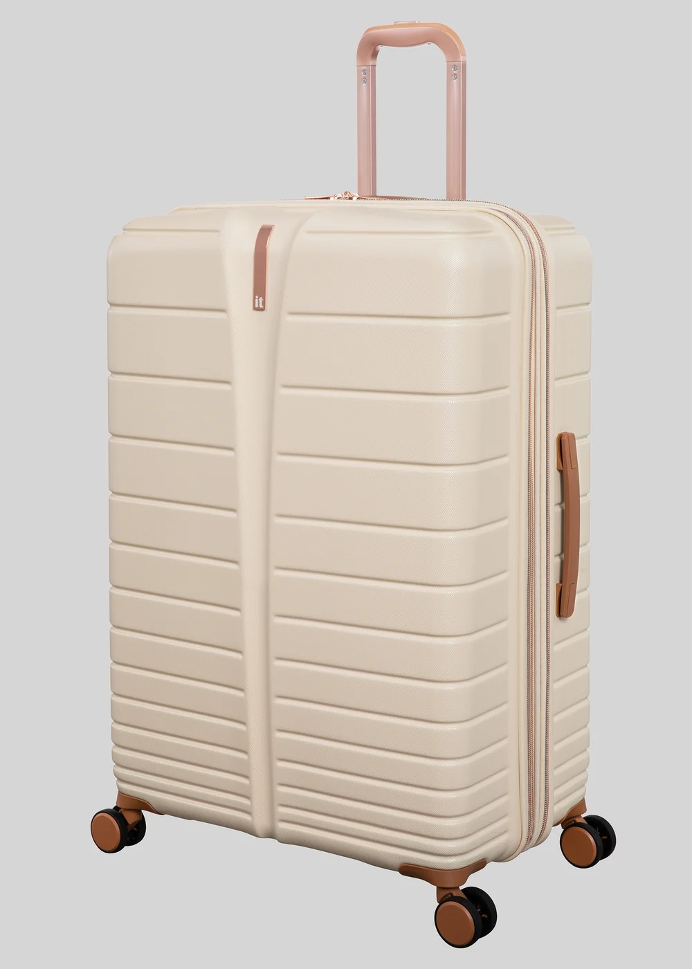 IT Luggage Cream Fascinate Hardshell Suitcase - VANITY Image 3