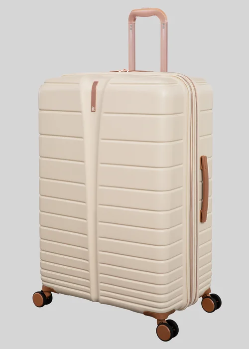 IT Luggage Cream Fascinate Hardshell Suitcase - VANITY Image 3