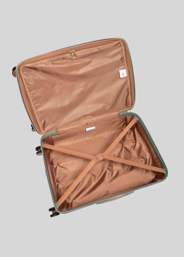 IT Luggage Green Fascinate Hardshell Suitcase