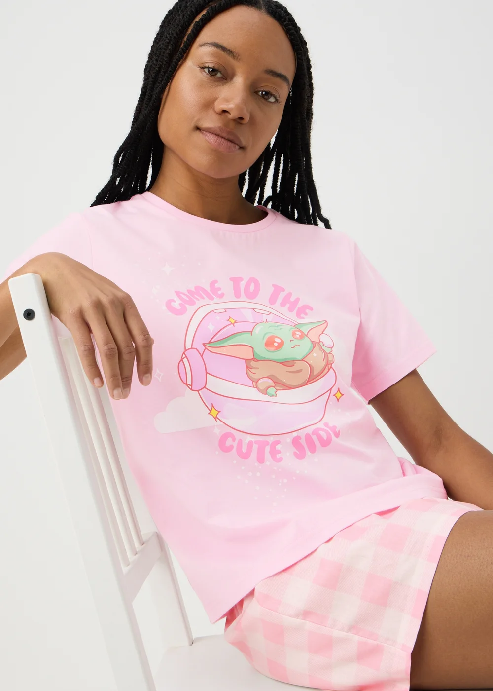 Pink Star Wars Pyjama Set - Extra small Image 1