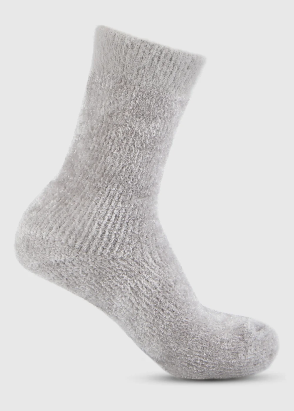 Totes Toasties Green Ladies Chenille Supersoft Bed Socks (Twin Pack) - One Size Image 5