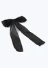 Muse Black Organza Hair Bow - One Size Image 1