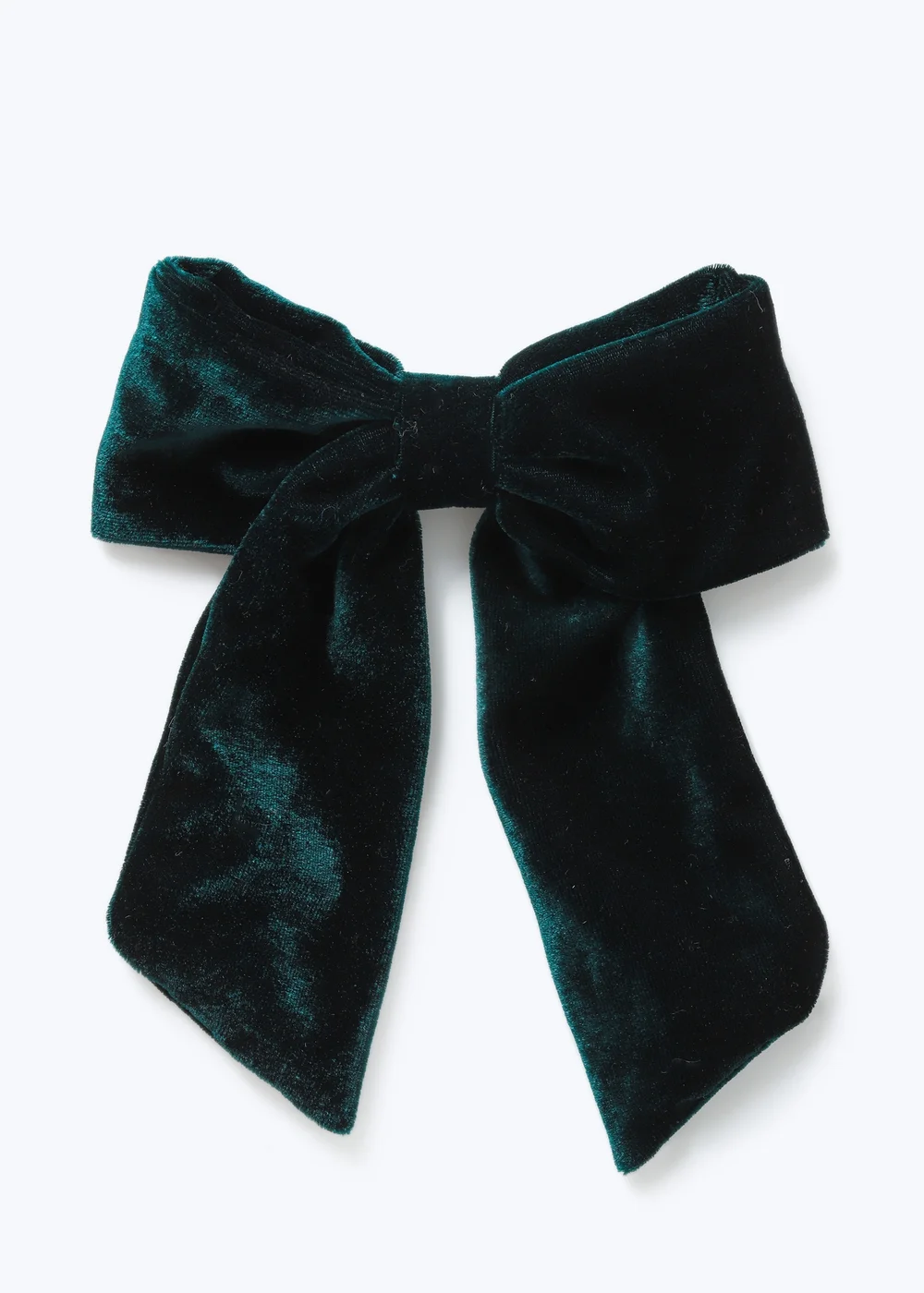 Muse Green Velvet Hair Bow - One Size Image 1