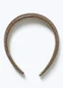 Muse Bronze Chunky Rhinestone Headband - One Size Image 2