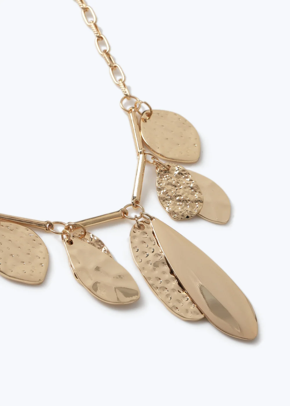 Muse Statement Coin Collar Necklace Gold - One Size Image 2