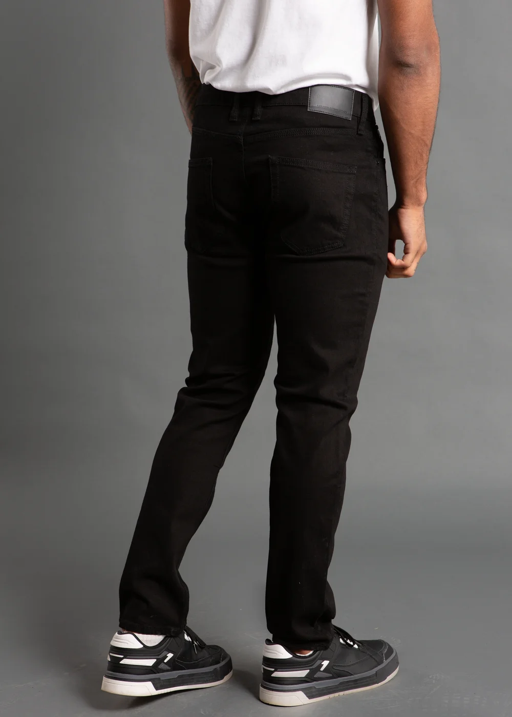 French Connection Black Cotton Slim Fit Stretch Jeans - 28/L32 Image 2