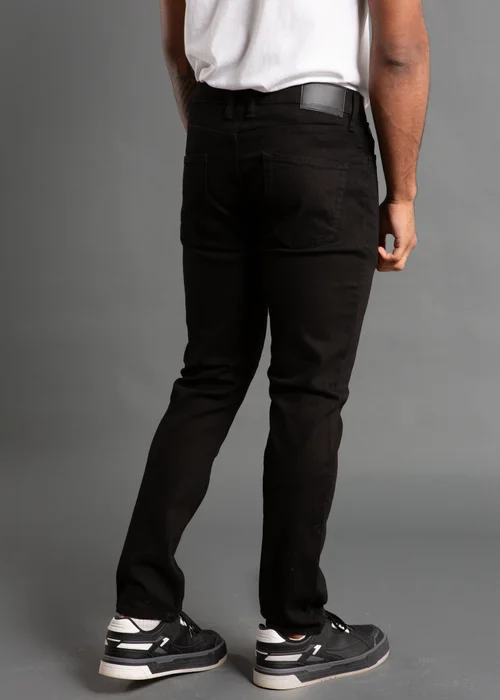 French Connection Black Cotton Slim Fit Stretch Jeans - 28/L32 Image 2