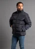 French Connection Black Funnel Neck Puffer Jacket - XL Image 3