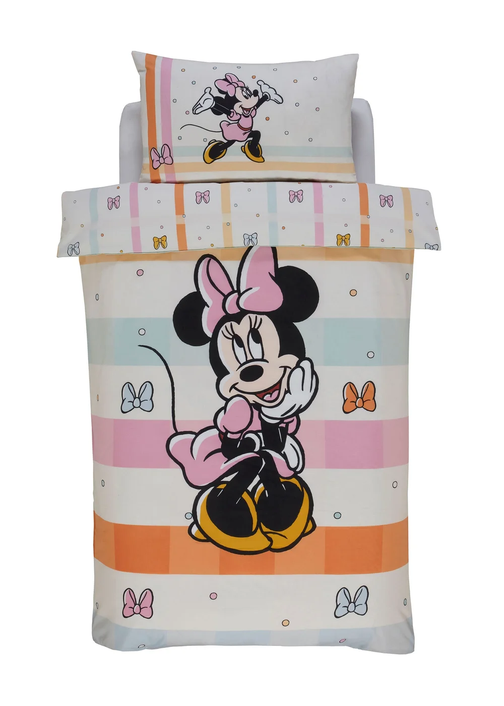 Minnie Mouse Cream Duvet Set - Single Image 4
