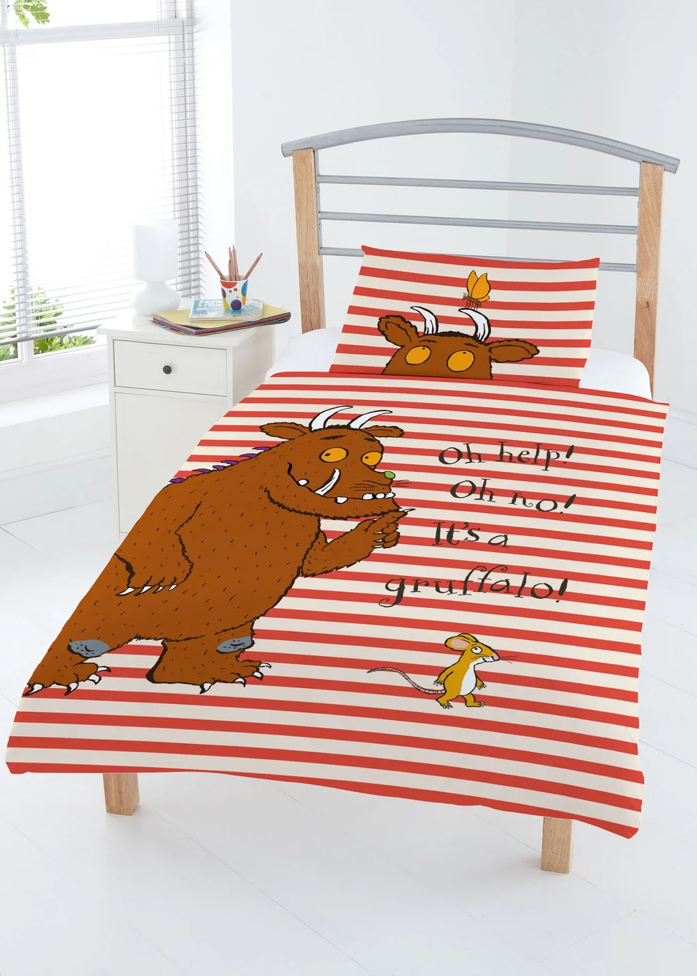 Gruffalo Red Duvet Set - Junior Image 1