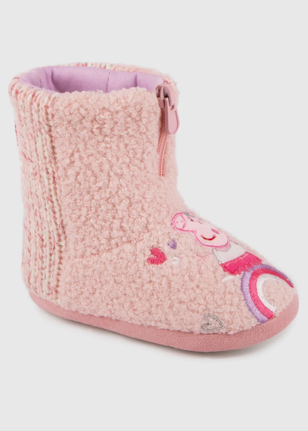 Totes Kids Peppa Pig Bootie Slippers - 9-10 Infants Image 3
