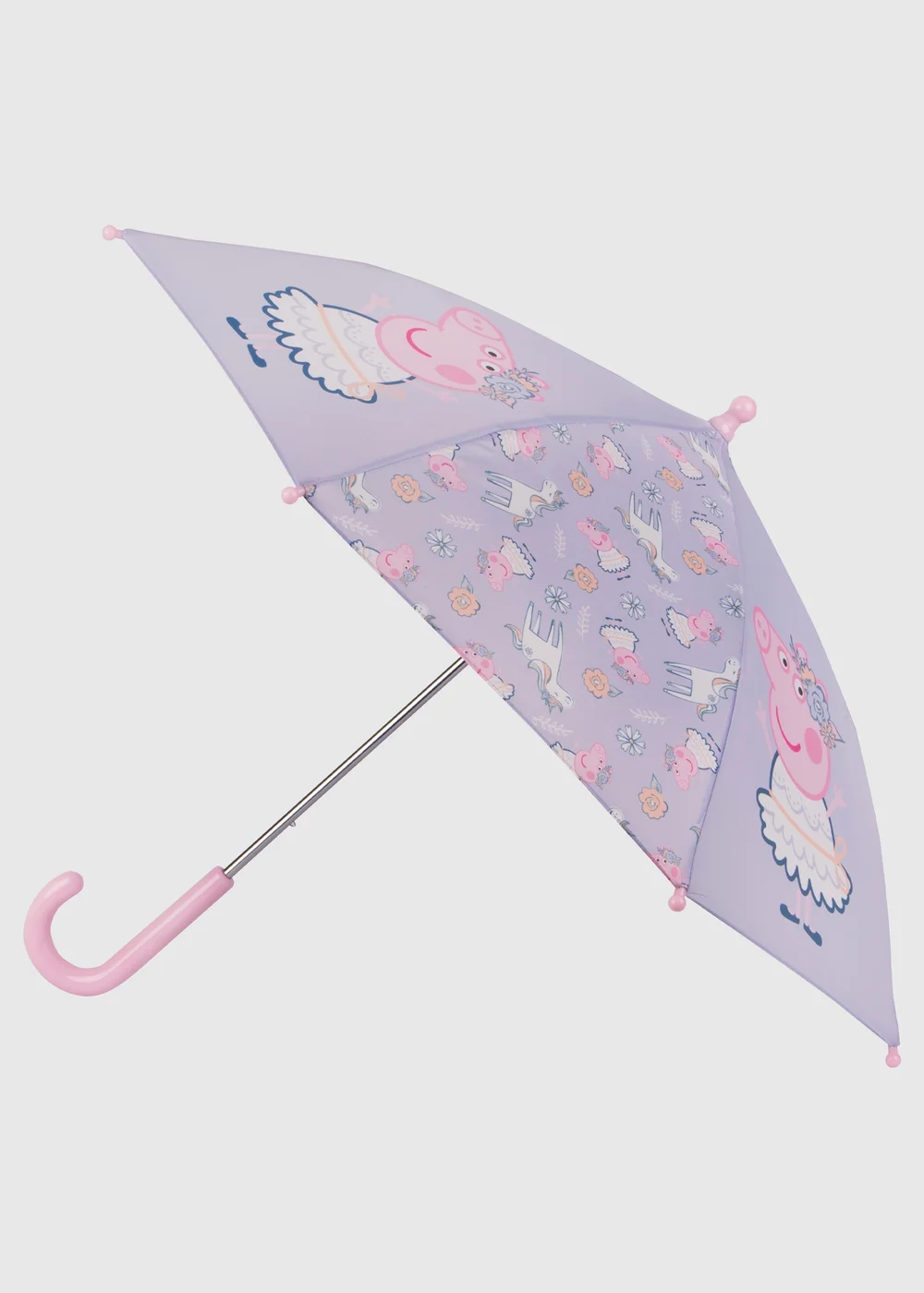 Totes Peppa Pig Kids Ballerina Walker Umbrella - One Size Image 1