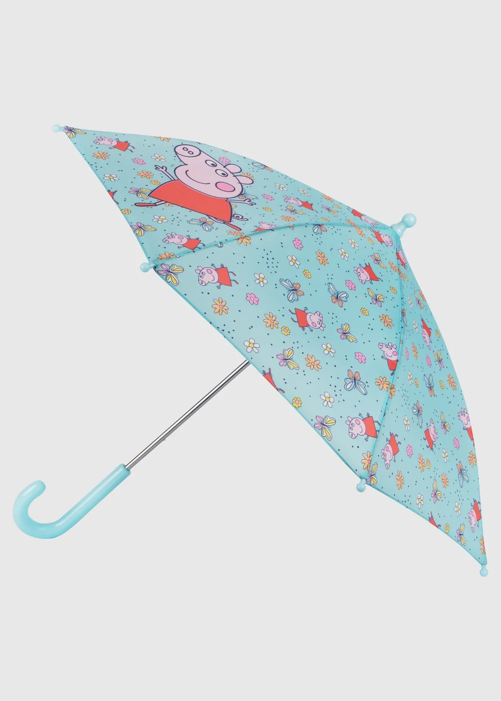 Totes Peppa Pig Kids Butterfly Walker Umbrella - One Size Image 1