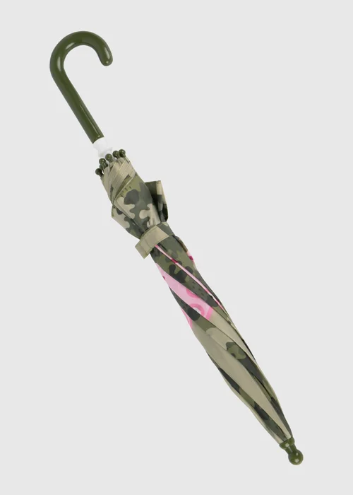 Totes Peppa Pig Kids George Pig Camo Walker Umbrella - One Size Image 4