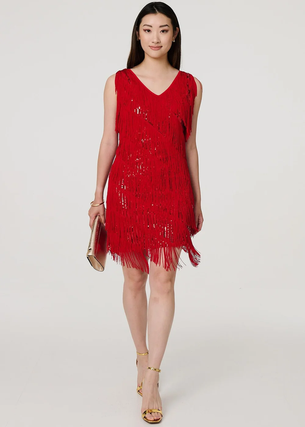 red fringe dress uk Oasis Fringe Dress #2420 ZYMdancestyle
