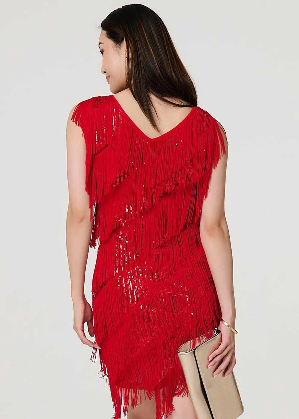 red fringe dress uk Oasis Fringe Dress #2420 ZYMdancestyle