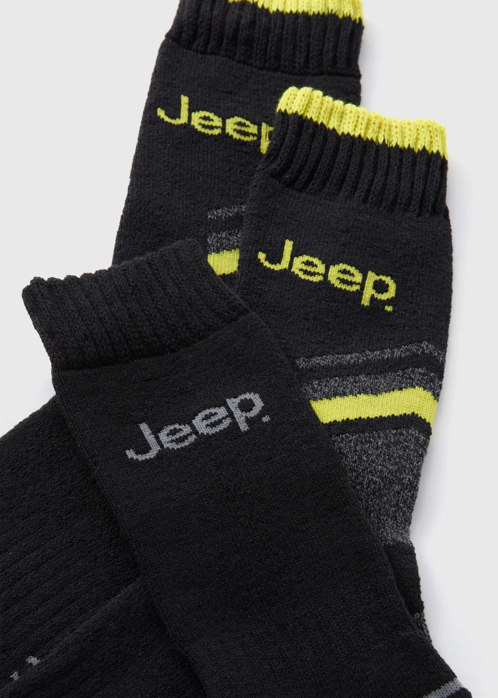 Jeep Black Work Socks - 6-11 Image 2