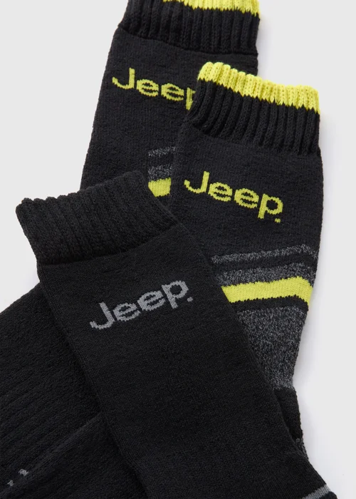 Jeep Black Work Socks - 6-11 Image 2