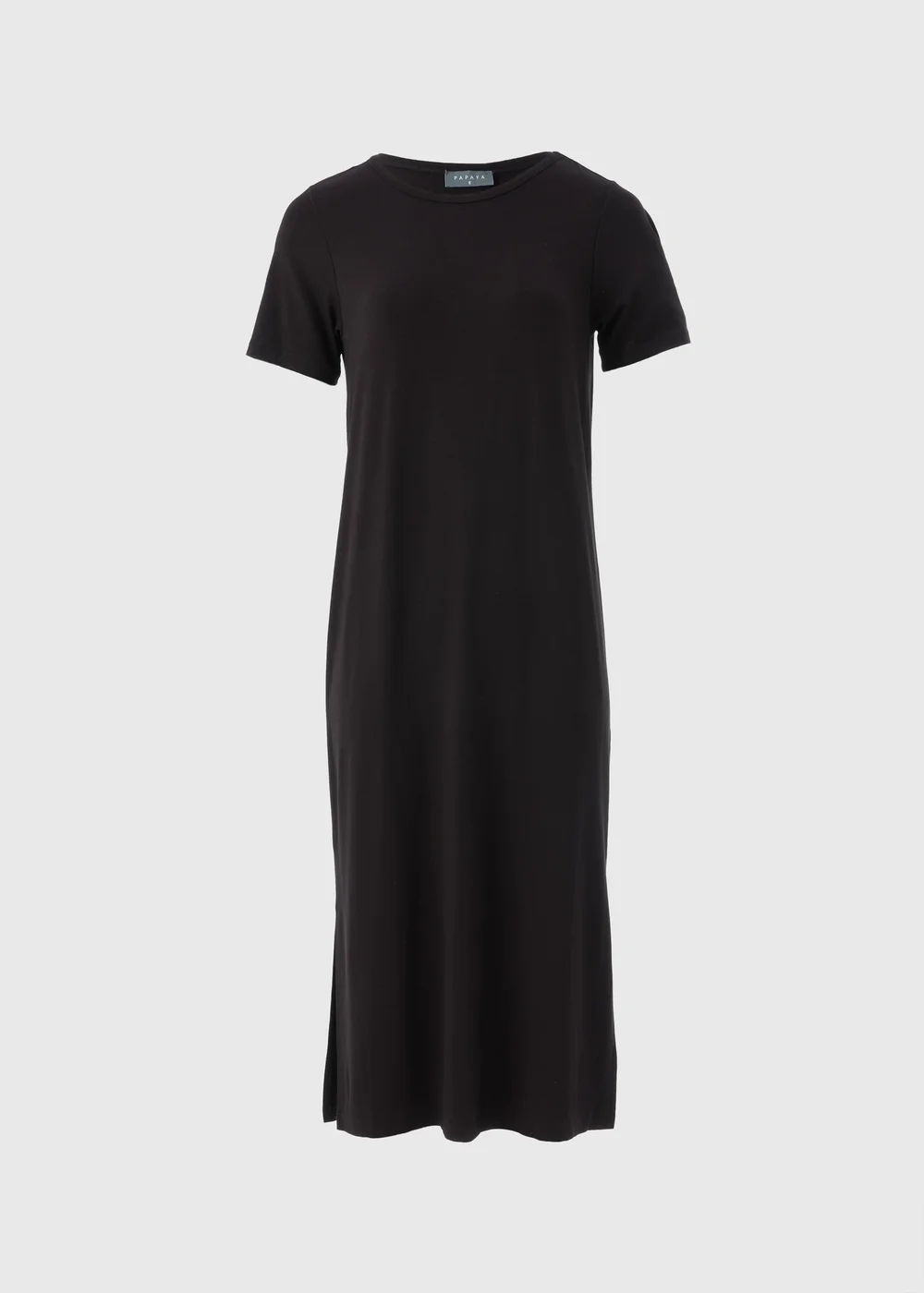 Black T-Shirt Midi Dress - 8 Image 4