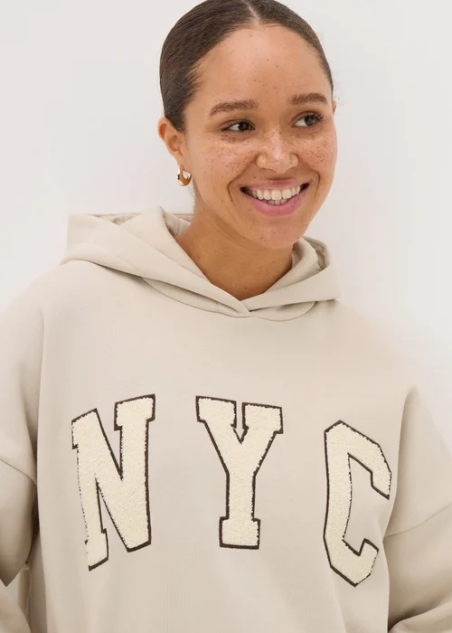Stone NYC Applique Hoodie - S Image 3