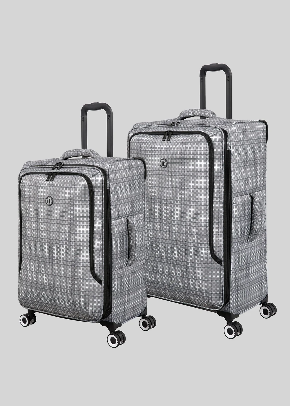 IT Luggage Trulite texture suitcase - Medium Image 1