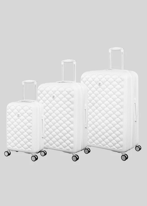 IT Luggage White Hardshell Suitcase - Cabin Image 1