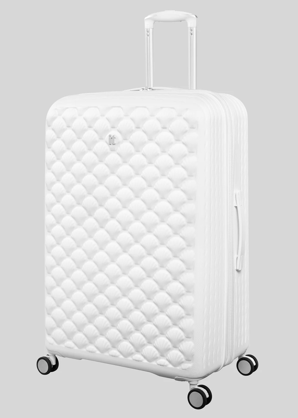 IT Luggage White Hardshell Suitcase - Cabin Image 3