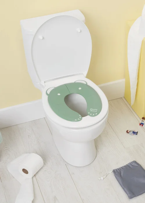Badabulle Green Foldable Travel Toilet Reducer - One Size Image 2