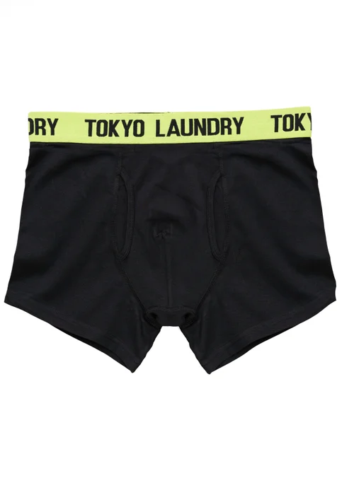 Tokyo Laundry Yellow 6-Pack Cotton Boxers - S Image 4
