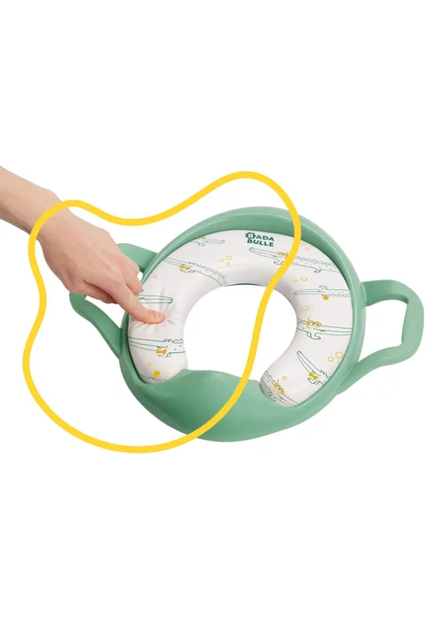 Badabulle Green Toilet Reducer with Handles - One Size Image 4