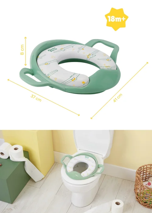 Badabulle Green Toilet Reducer with Handles - One Size Image 5