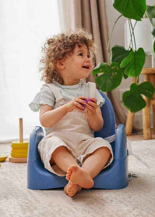 Badabulle Blue Cats Booster Seat - One Size Image 3