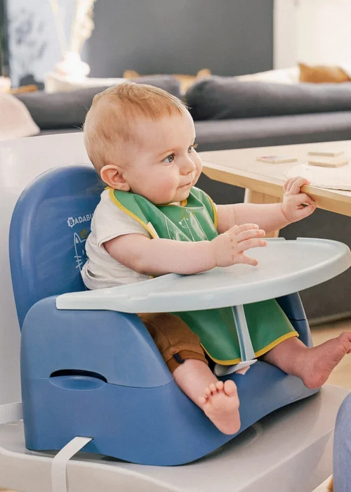 Badabulle Blue Cats Booster Seat - One Size Image 2