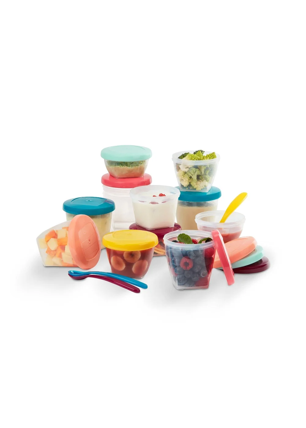 Babymoov Multicoloured Babybols Multiset Food Storage - One Size Image 1