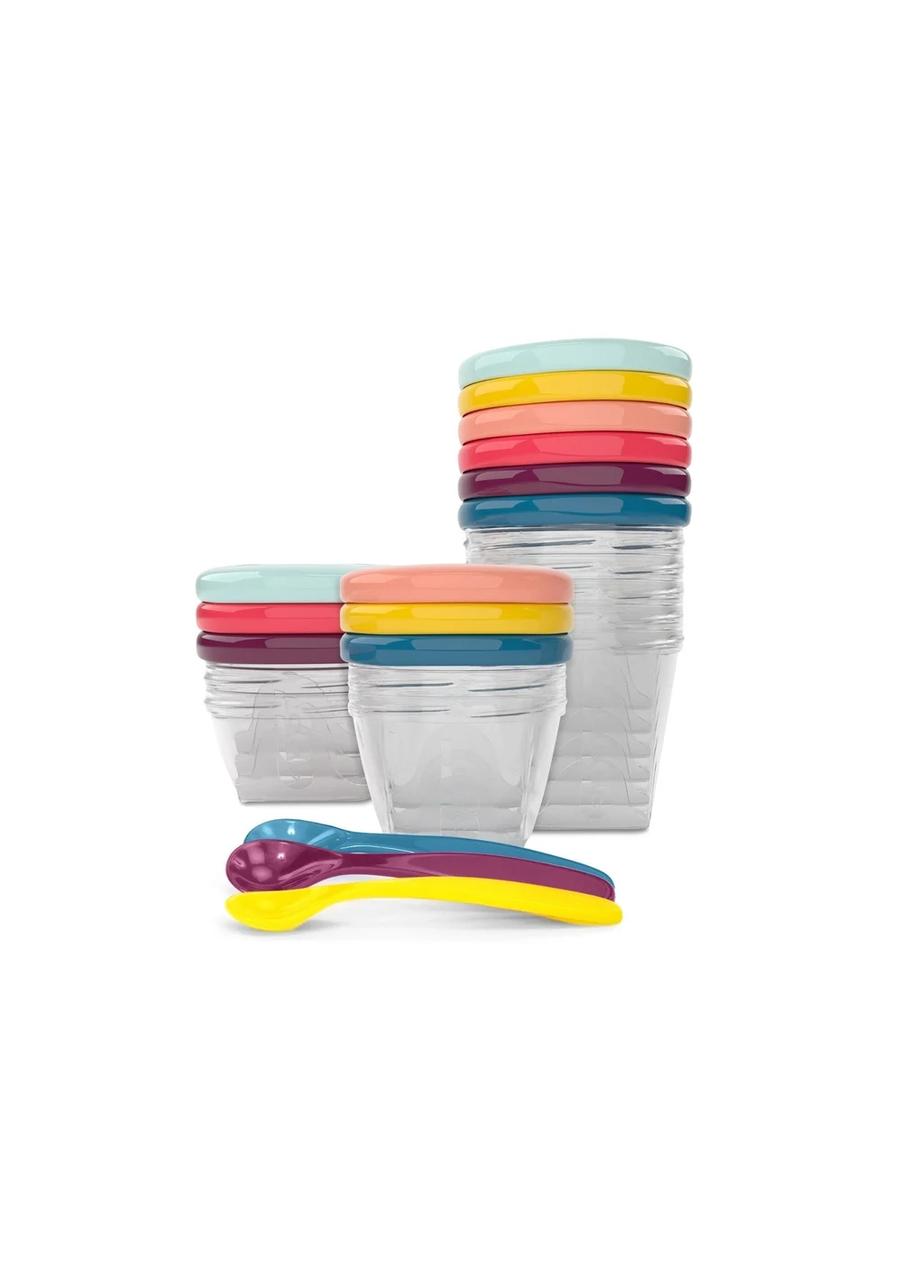 Babymoov Multicoloured Babybols Multiset Food Storage - One Size Image 3
