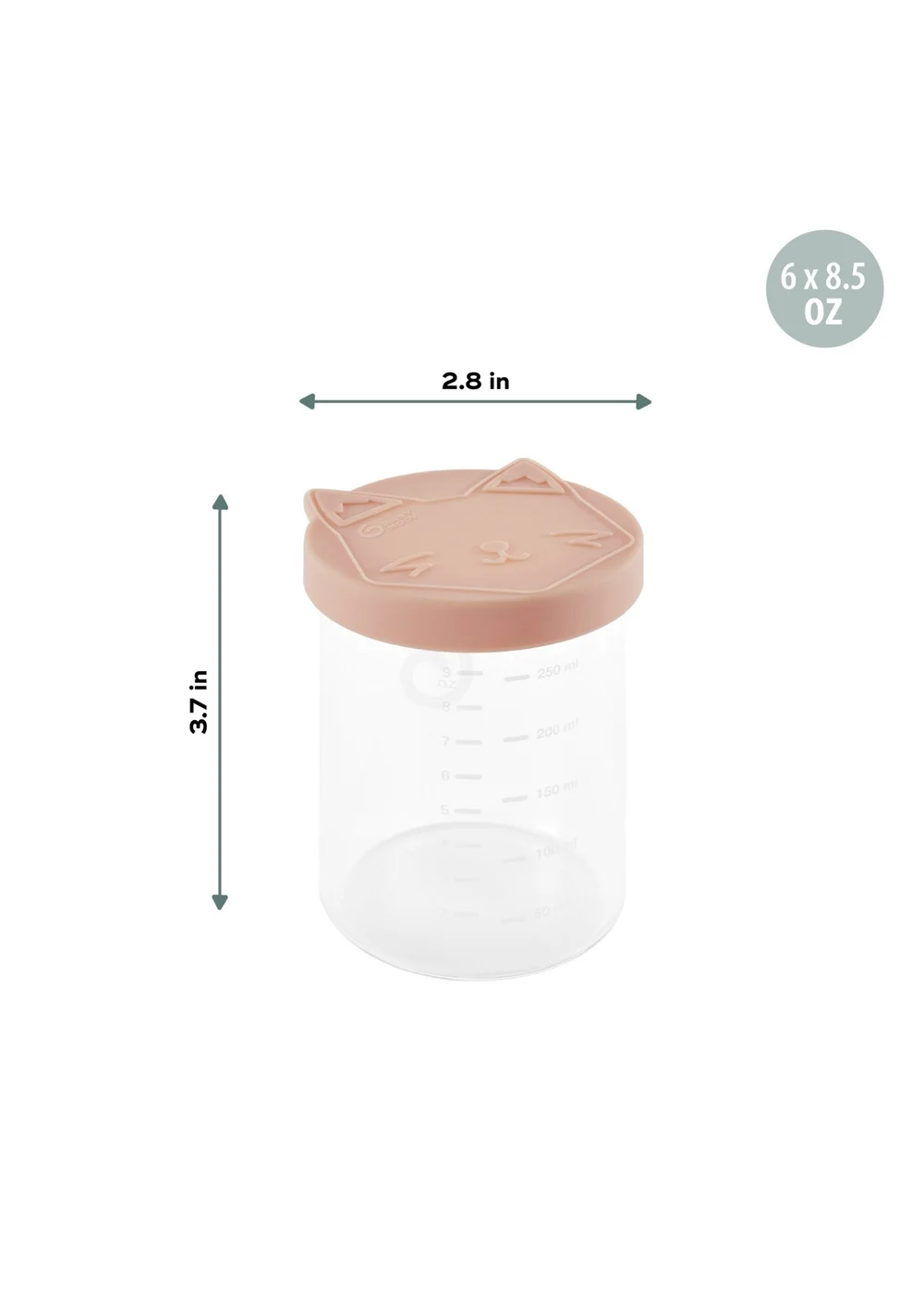 Babymoov Isy Bowls Superior Borosilicate Glass Babybols Food Storage Set - One Size Image 4