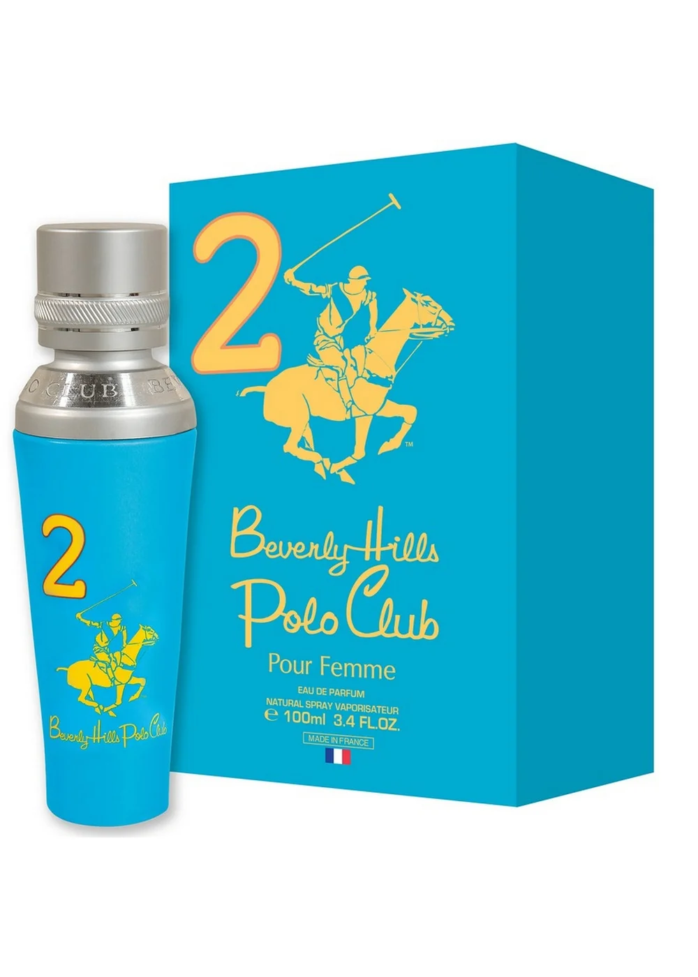 Beverly Hills Polo Club Blue Women Two Eau De Parfum Spray (100ml) - 100ml Image 1