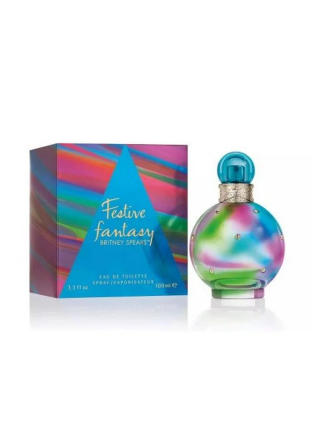 Britney Spears Multi Festive Fantasy Eau De Toilette Spray (100ml) - 100ml Image 1